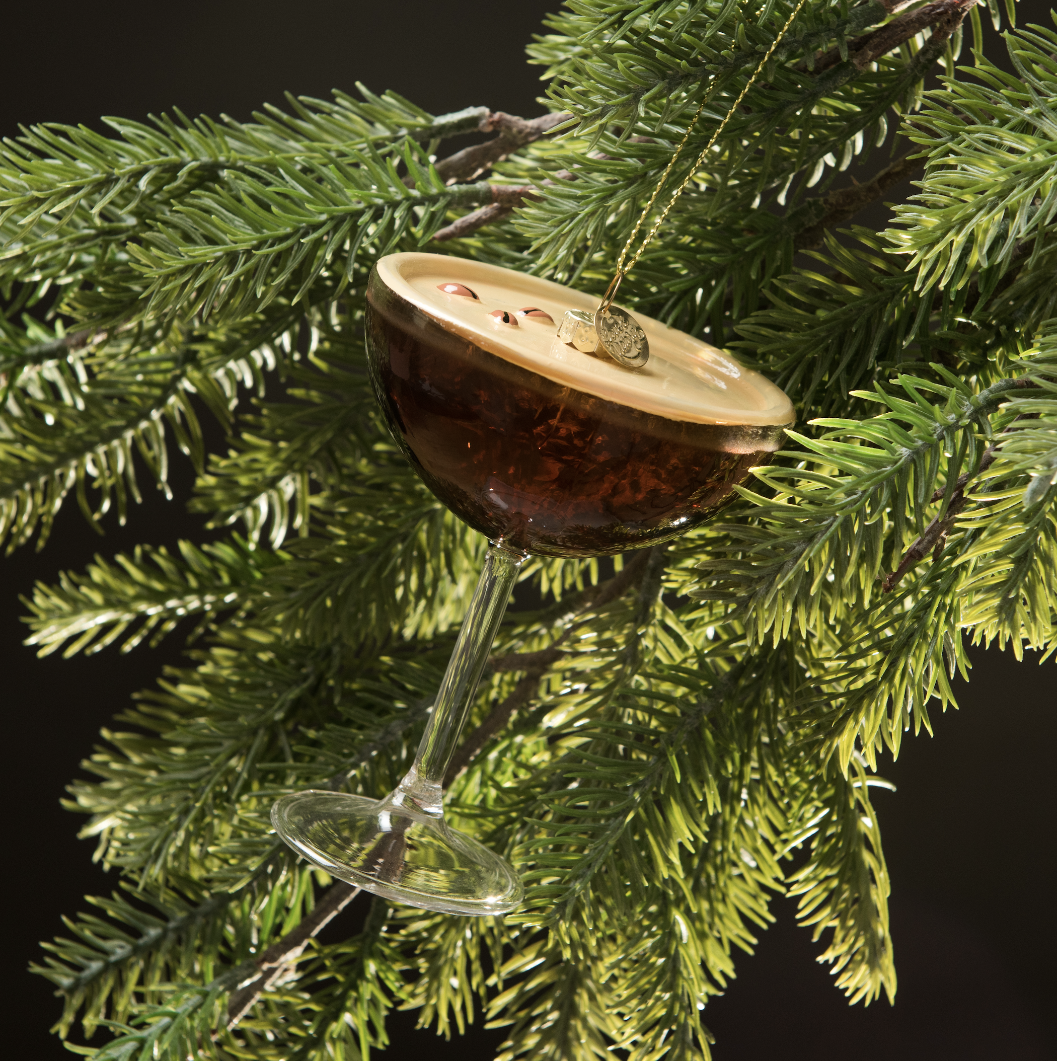 Espresso Martini Cocktail Ornament — Love & Victory